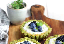 Crostatine di pistacchi