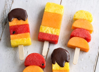 Idea dessert di frutta Idea dessert di frutta - gelato stecco