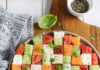 Insalata di melone, cetrioli e pomodori