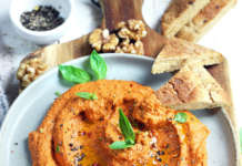 Salsa di peperoni e noci