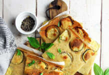 Schiacciata con zucchine