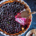 Torta di mirtilli alla vaniglia