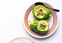 Gazpacho di zucchine e mandorle in botte