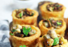 Cestini di patate ripieni