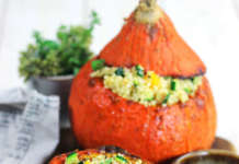 Cous-cous con zucca, vegan