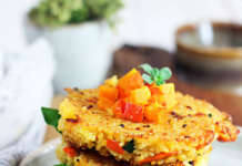 Frittelle di cous cous e zucca