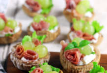 Cestini antipasto con pasta matta vegan