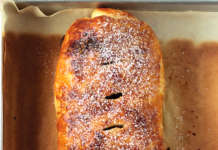 Strudel pere e cioccolato