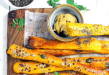 Grissini di zucca vegan