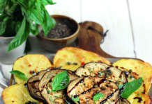 Patate e melanzane al forno