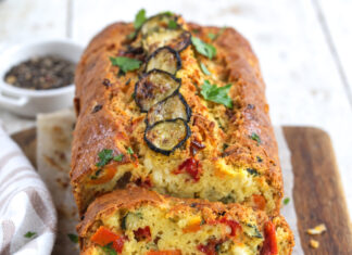 Plumcake di verdure al forno