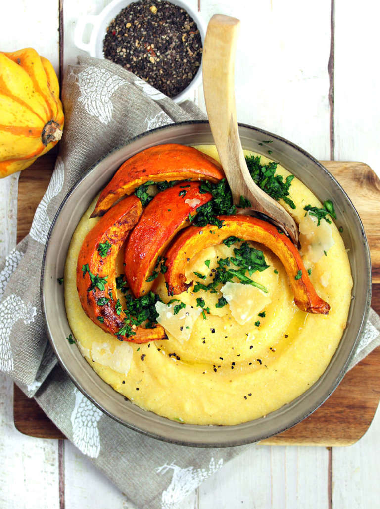 Polenta con zucca