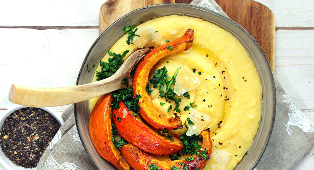 Polenta con zucca
