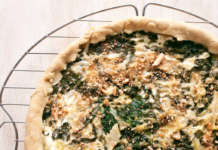 Torta salata con bietole e verza