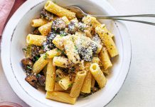 Tortiglioni alla carbonara