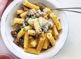 Tortiglioni alla carbonara