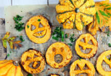 Zucca arrosto di Halloween
