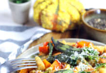 gnocchi con farina di ceci