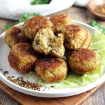 Polpette di verza e polenta