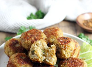 Polpette di verza e polenta