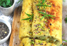 Polpettone di patate ripieno di carciofi