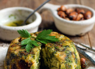 Sformati di erbette e fagioli