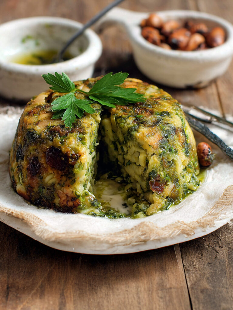 Sformati di erbette e fagioli