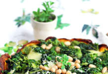 Torta salata di erbette in crosta di patate