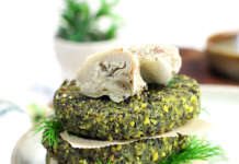 Burger di spinaci e lupini