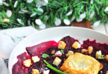 Carpaccio di barbabietola e feta