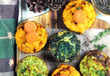 Sformati colorati di verdure