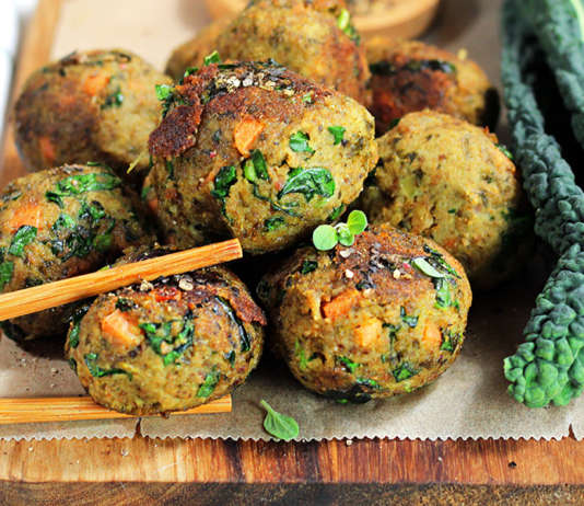 Polpette di cavolo nero e feta