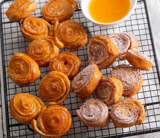 Tagliatelle caramellate di Carnevale