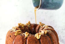 Torta alle mele, noci e cannella