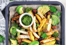 Patatine e feta chips