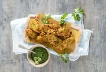 pakora al coriandolo