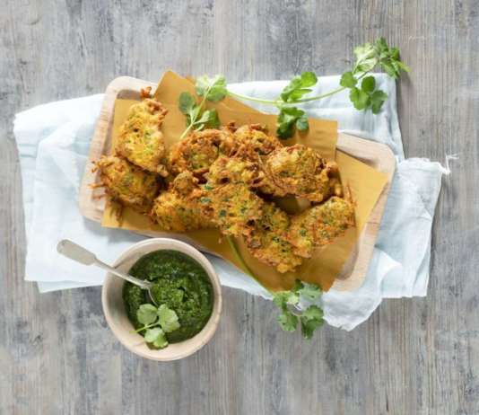 pakora al coriandolo
