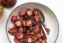 Ravanelli arrosto al timo fresco