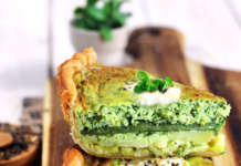 Torta di verdure a strati