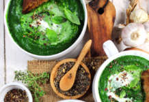 Crema di spinaci vegan