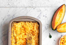 Granita di melone con dadolata alla menta