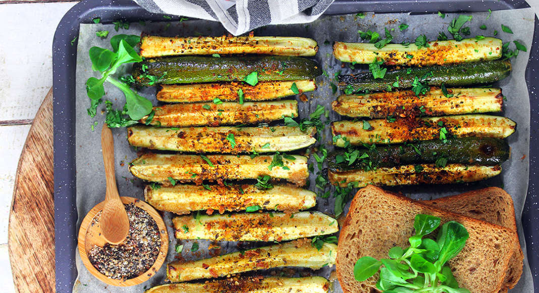 Zucchine velocissime al forno