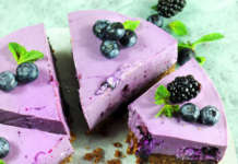 Cheesecake ai mirtilli