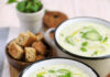 Crema fredda di patate e cetrioli