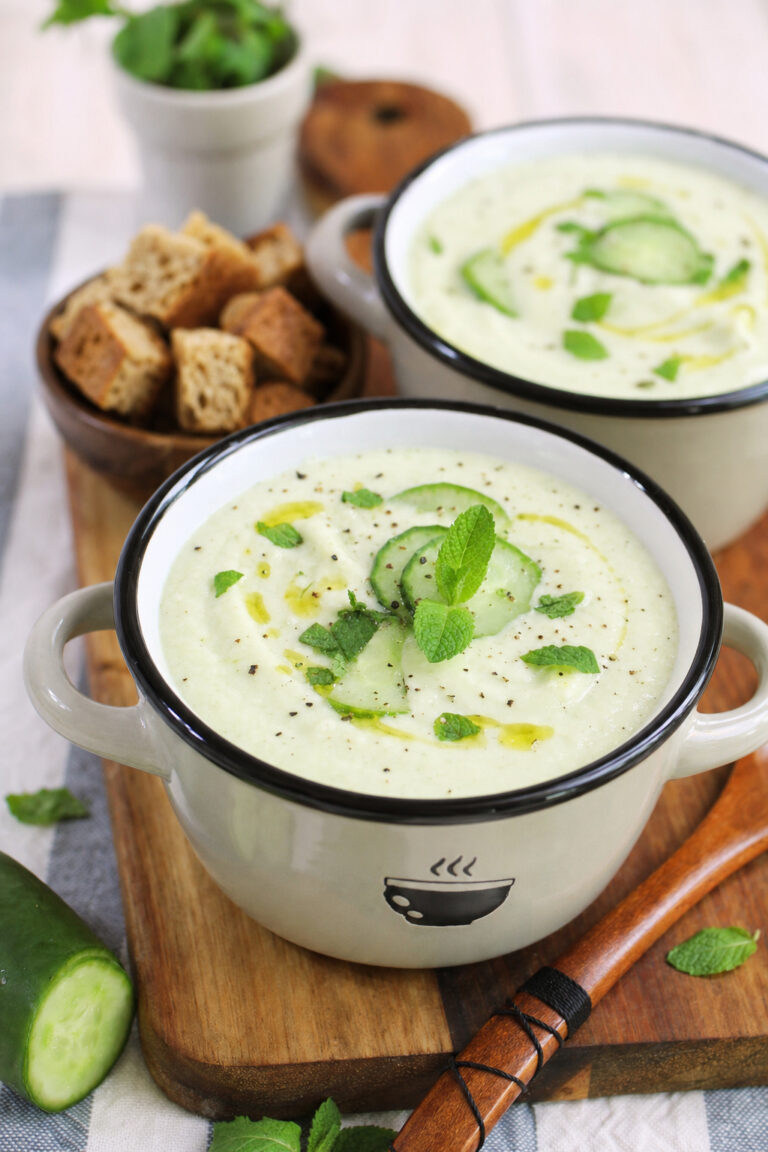 crema-fredda-patate-cetrioli Crema fredda di patate e cetrioli