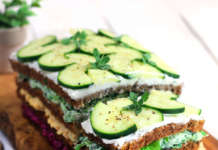 Salad cake