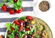 Salsa di melanzane e yogurt