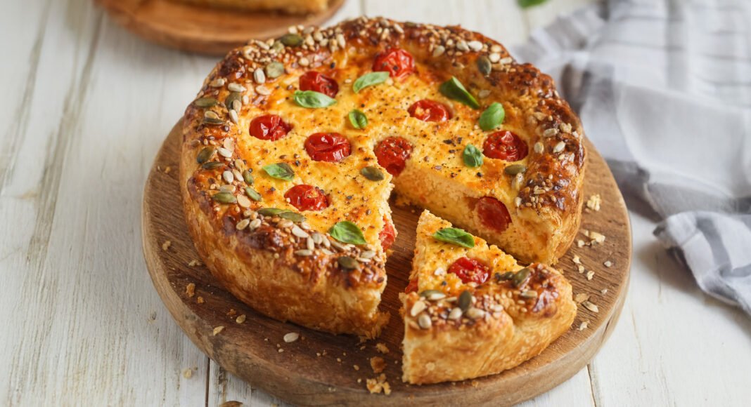 Torta salata al pomodoro