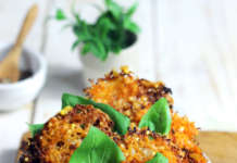 Chips di carote e parmigiano