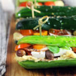 Panini di cetriolo ripieni